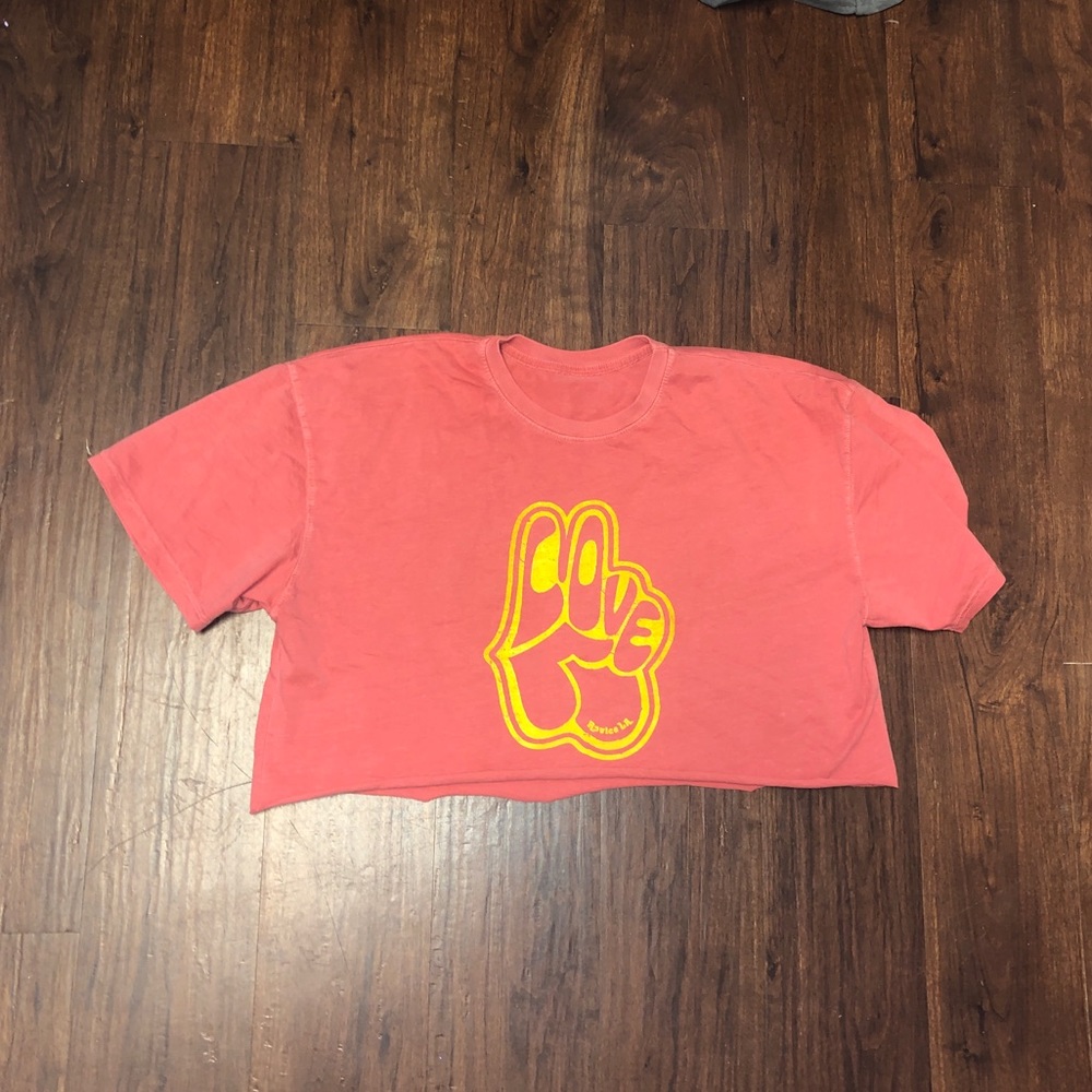 Revive graphic crop top